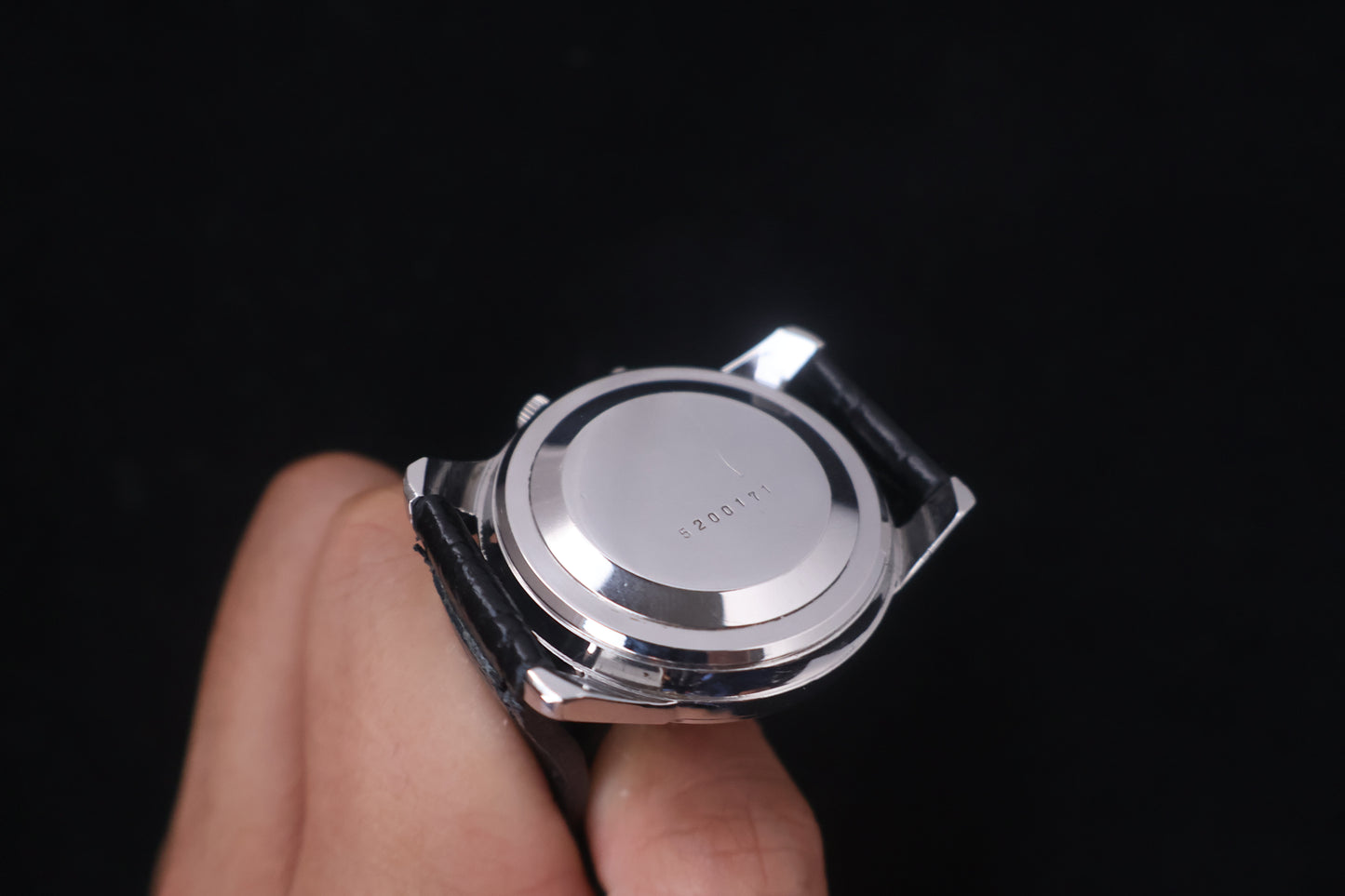 (SERVICED) Rare Vintage 1965 Seiko Sportsmatic 5 Deluxe Diashock 23 Jewels 7606-7992
