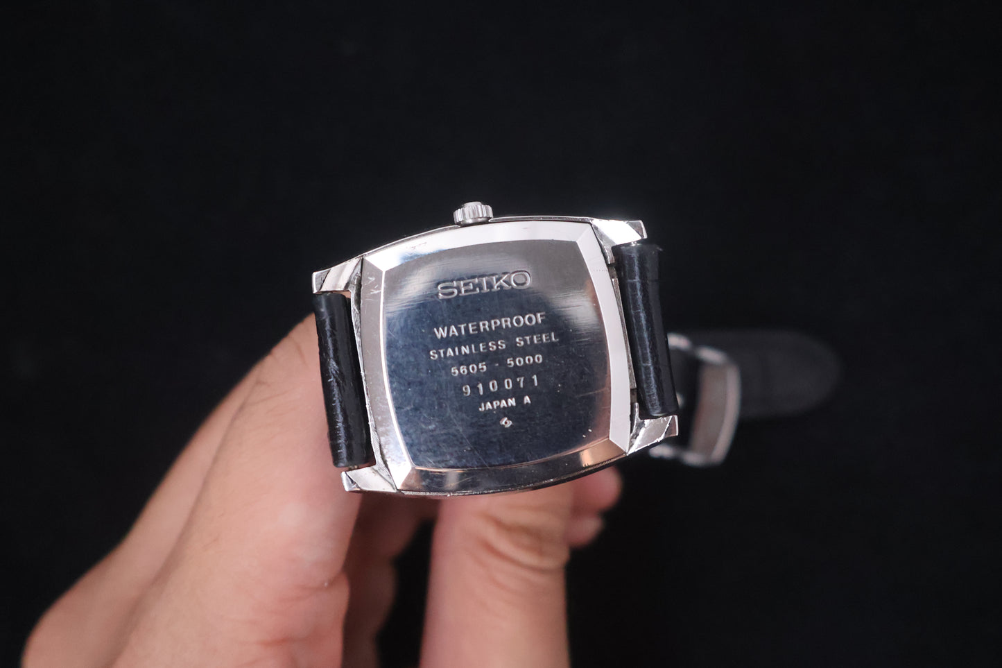 (SERVICED) Rare Vintage 1969 Seiko Lord Matic LM Grey Dial 25 Jewels 5605-5000