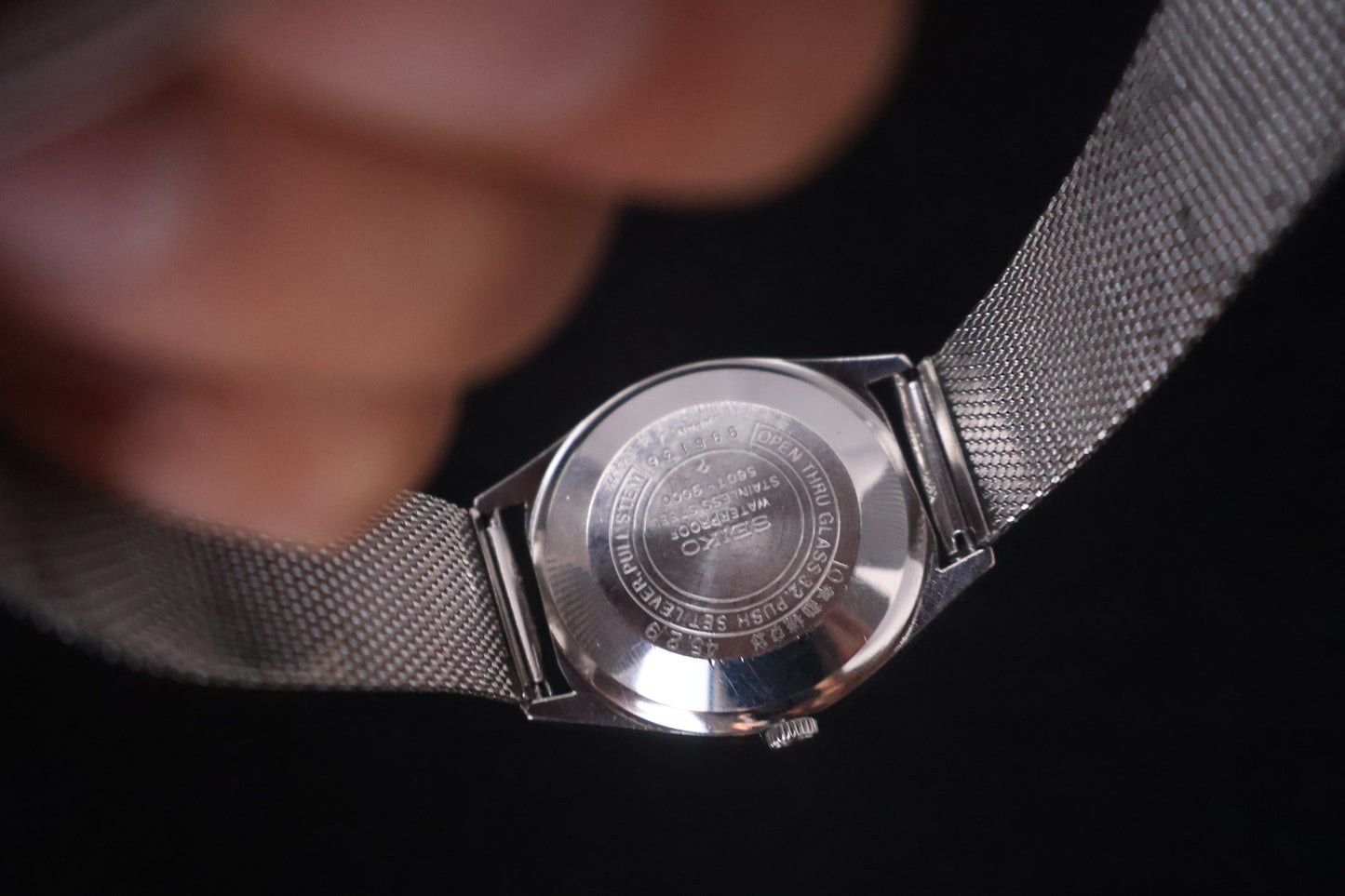 (SERVICED) Rare Vintage 1969 Seiko Lord Matic LM 23 Jewels 5601-9000