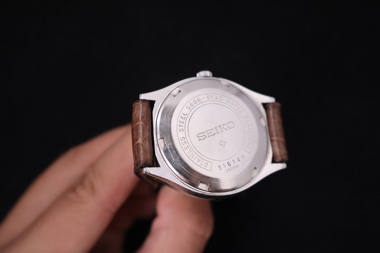 (SERVICED) Rare Vintage 1973 Seiko Lord Matic 23 Jewels 5606-5140