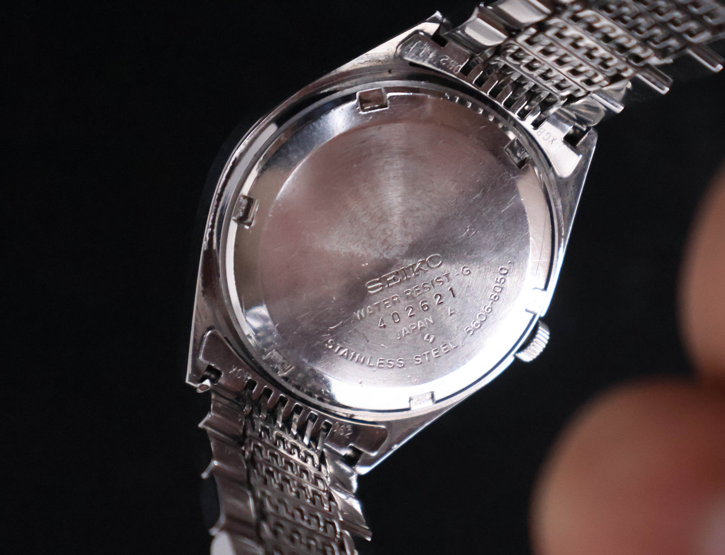 (SERVICED) Rare Vintage 1974 Seiko Lord Matic 25 Jewels 5606-8050