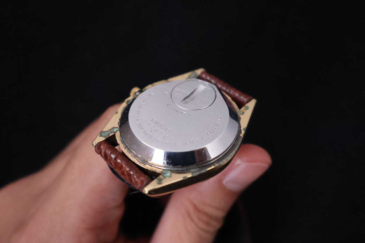 (SERVICED) Rare Vintage 1977 Seiko King Quartz SGP 4823-8110