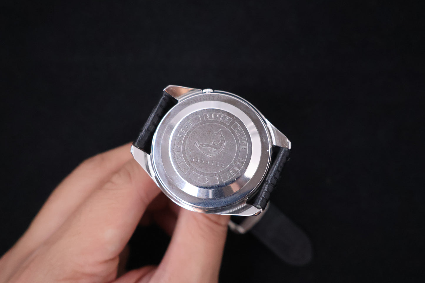 (SERVICED) Rare Vintage 1965 Seiko Seikomatic Dolphin 30 Jewels 8305-0020