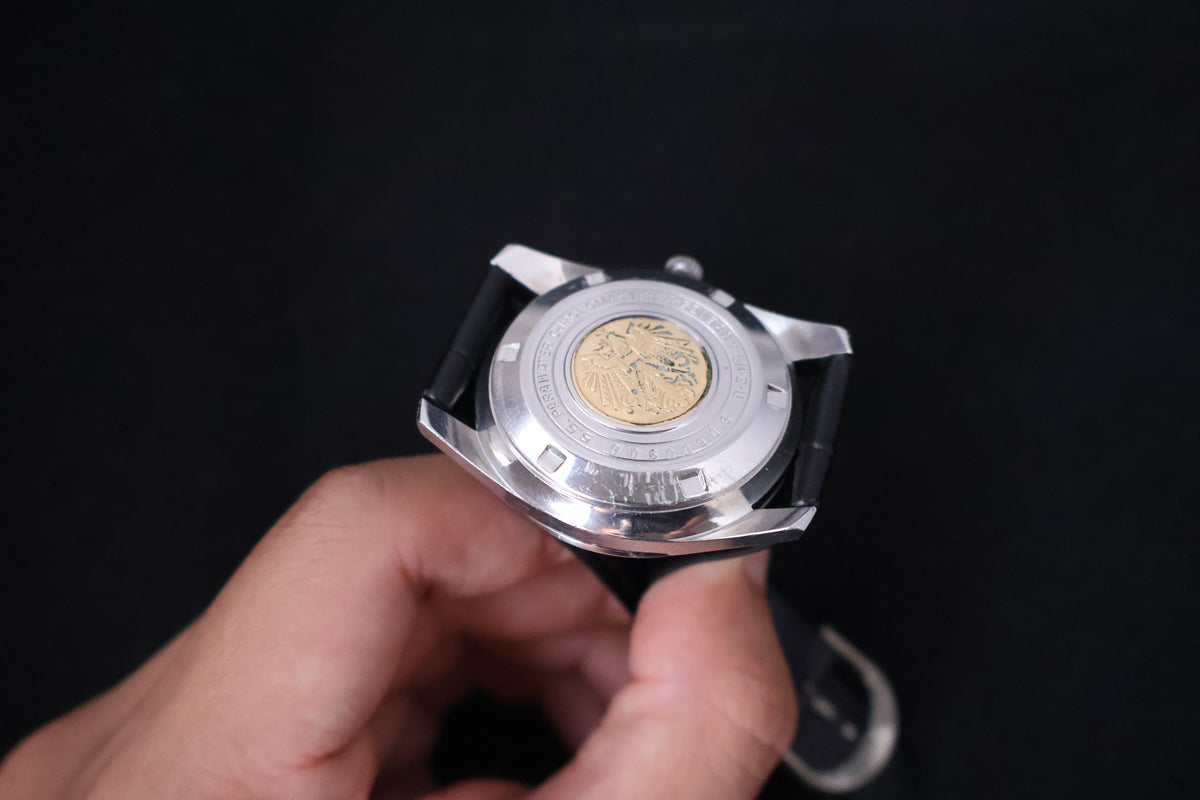 (SERVICED) Rare Vintage 1969 Citizen Chrono Master Gold Medallion 33 Jewels - 4-520840 Y