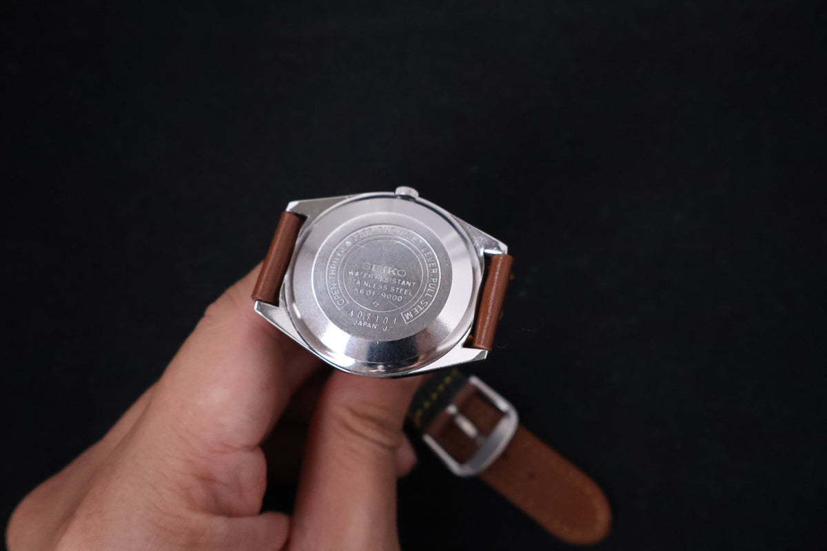 (SERVICED) Rare Vintage 1974 Seiko Lord Matic LM 23 Jewels 5601-9000