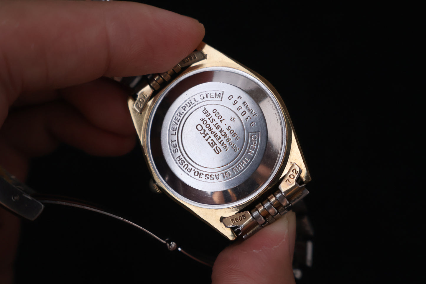 (SERVICED) Rare Vintage 1969 Seiko Lord Matic 25 Jewels SGP 5605-7020