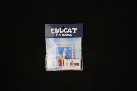 Rare CULCAT Vietnamese Bia Hơi Stamp Pin – Limited Promotional Release