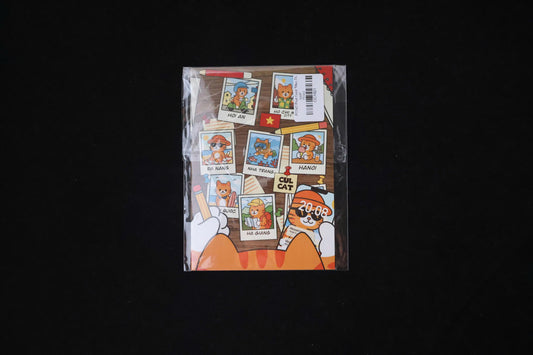 CULCAT Vietnam Travel Cats Postcard – Limited Promotional Release