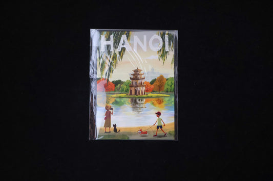 CULCAT Hanoi Hoan Kiem Lake Postcard – Limited Vietnamese Promotional Release