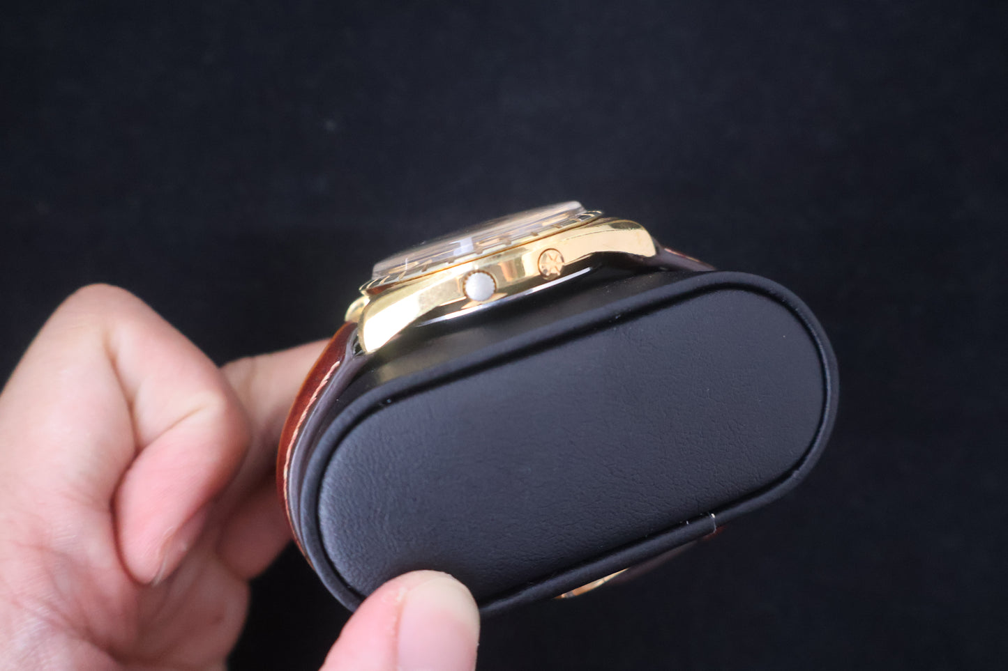(SERVICED) Rare Vintage 1967 Seiko Sportsmatic 5 Deluxe SGP 25 Jewels 7619-9020