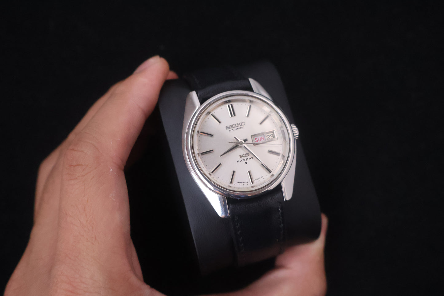 (SERVICED) Rare Vintage 1971 King Seiko KS Hi-Beat Medallion 25 Jewels 5626-7000