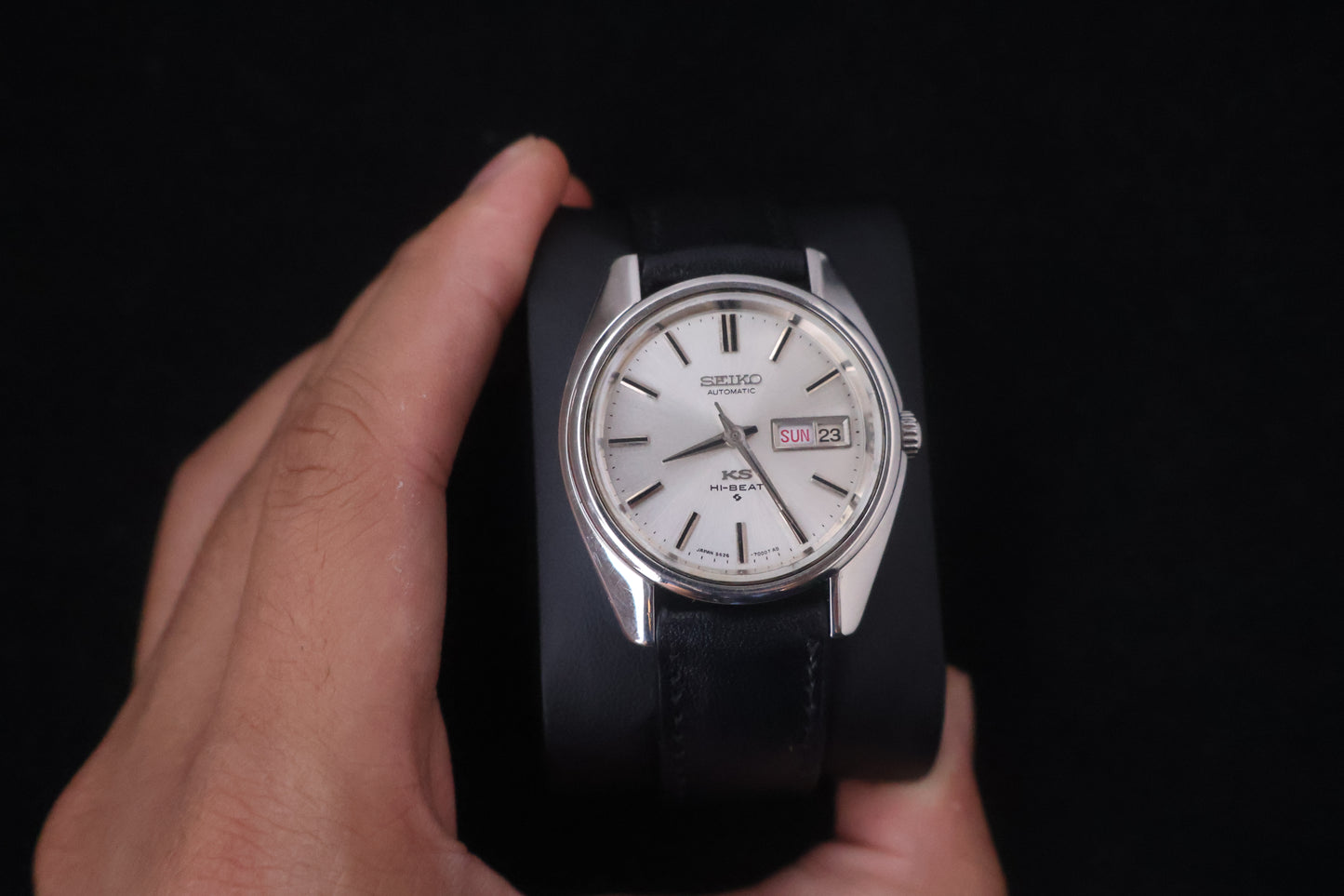 (SERVICED) Rare Vintage 1971 King Seiko KS Hi-Beat Medallion 25 Jewels 5626-7000