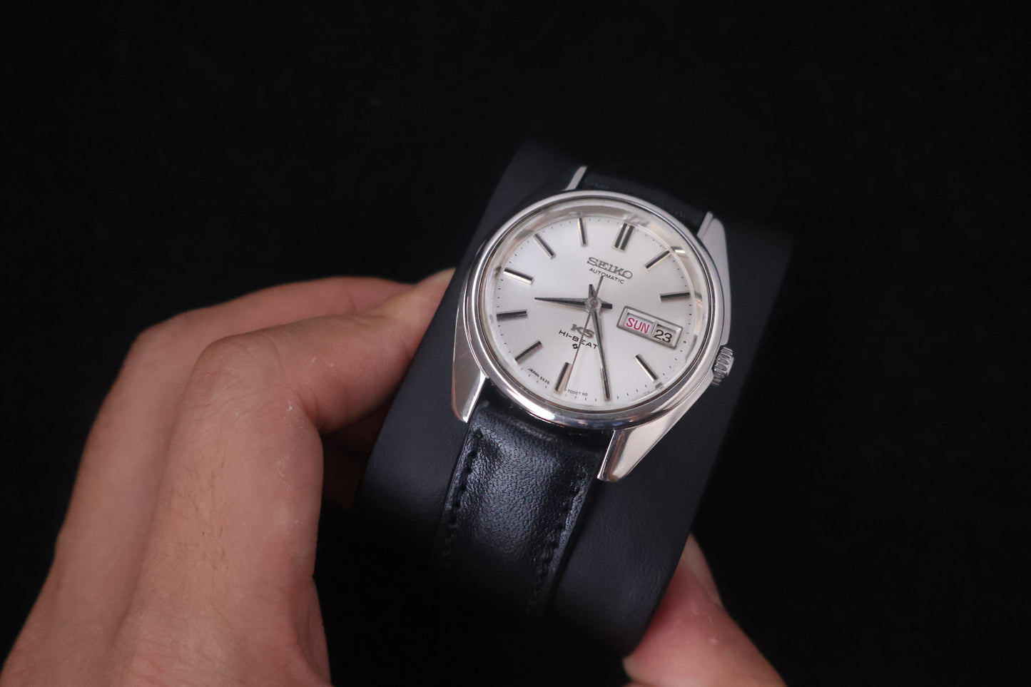 (SERVICED) Rare Vintage 1971 King Seiko KS Hi-Beat Medallion 25 Jewels 5626-7000