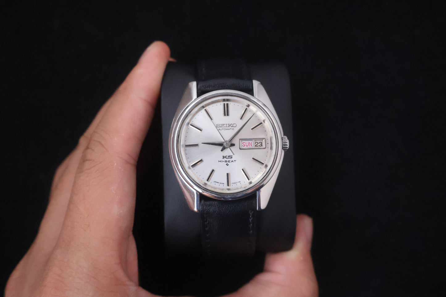 (SERVICED) Rare Vintage 1971 King Seiko KS Hi-Beat Medallion 25 Jewels 5626-7000