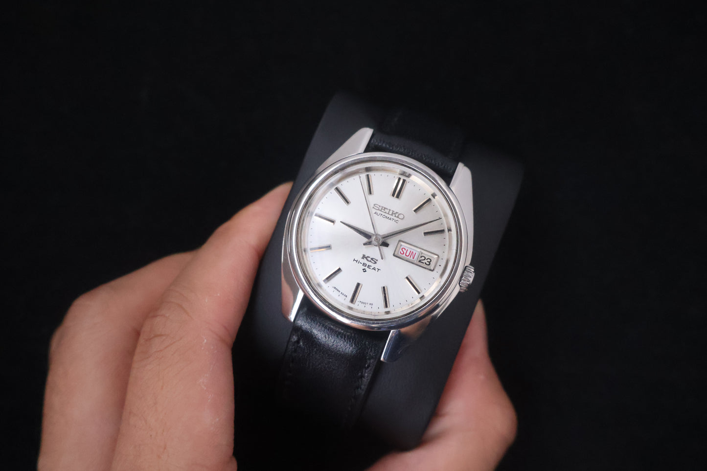 (SERVICED) Rare Vintage 1971 King Seiko KS Hi-Beat Medallion 25 Jewels 5626-7000