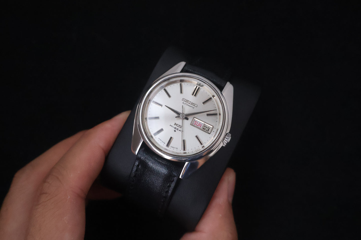(SERVICED) Rare Vintage 1971 King Seiko KS Hi-Beat Medallion 25 Jewels 5626-7000