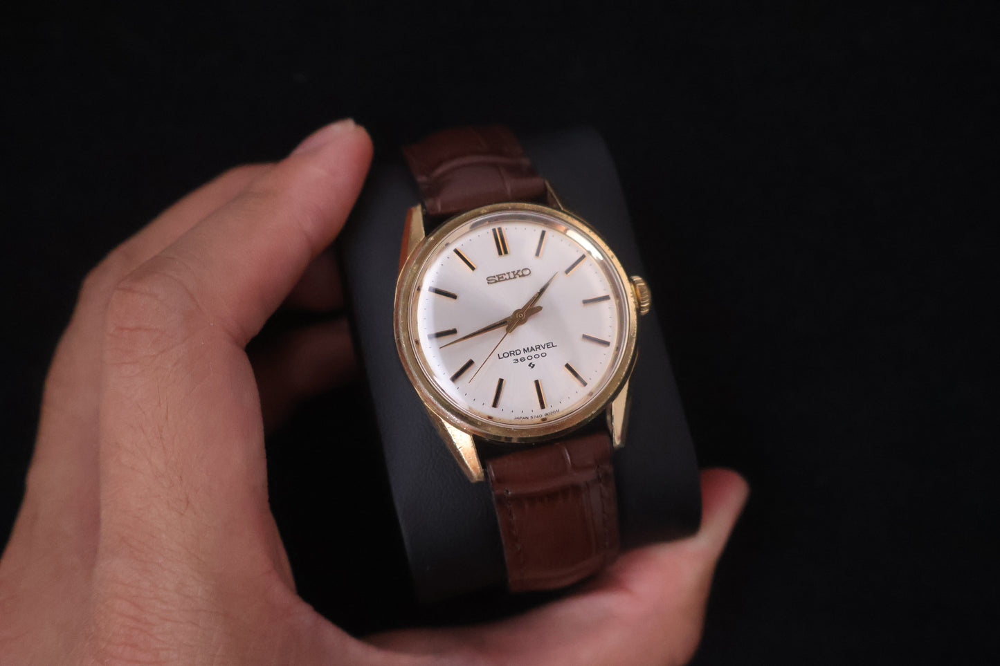 (SERVICED) Rare Vintage 1975 Seiko Lord Marvel 36000 Hi-Beat SGP 5740-8000