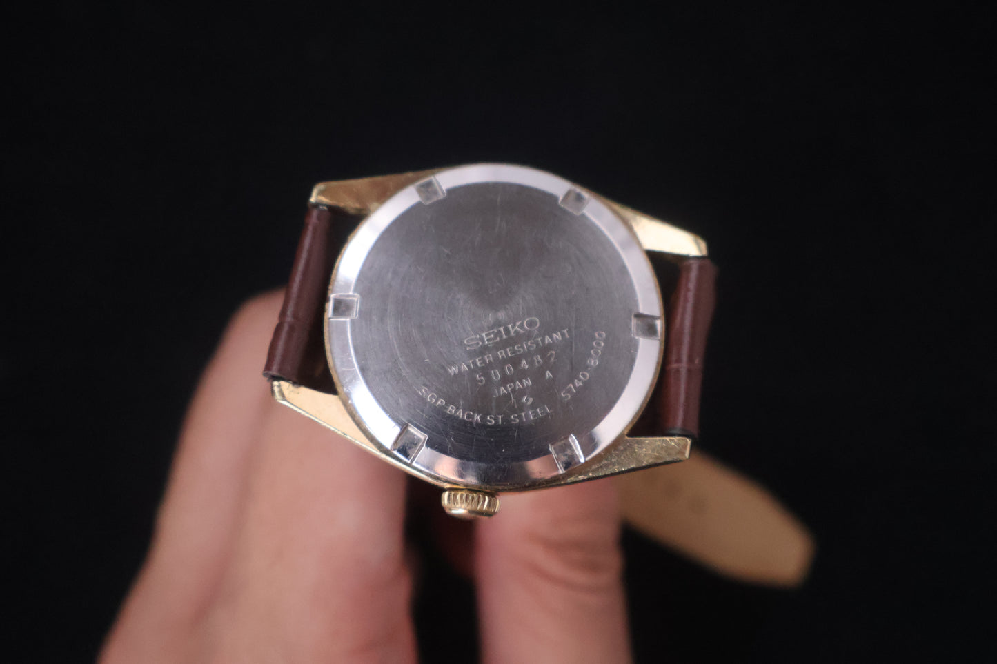 (SERVICED) Rare Vintage 1975 Seiko Lord Marvel 36000 Hi-Beat SGP 5740-8000