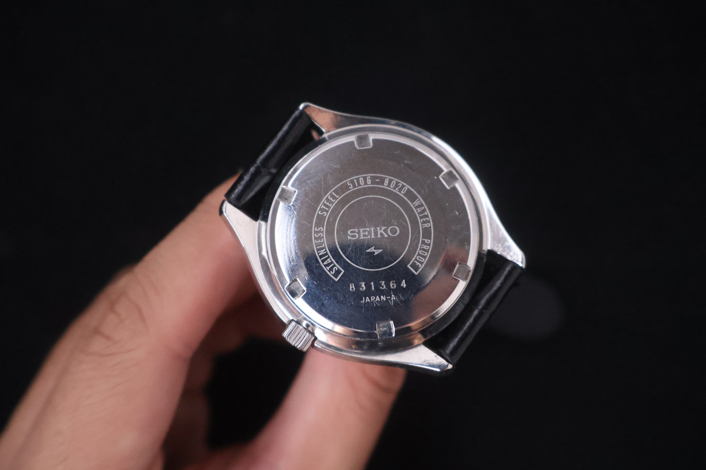 (SERVICED) Rare Vintage 1968 Seiko Seikomatic-P 33 Jewels 5106-8020