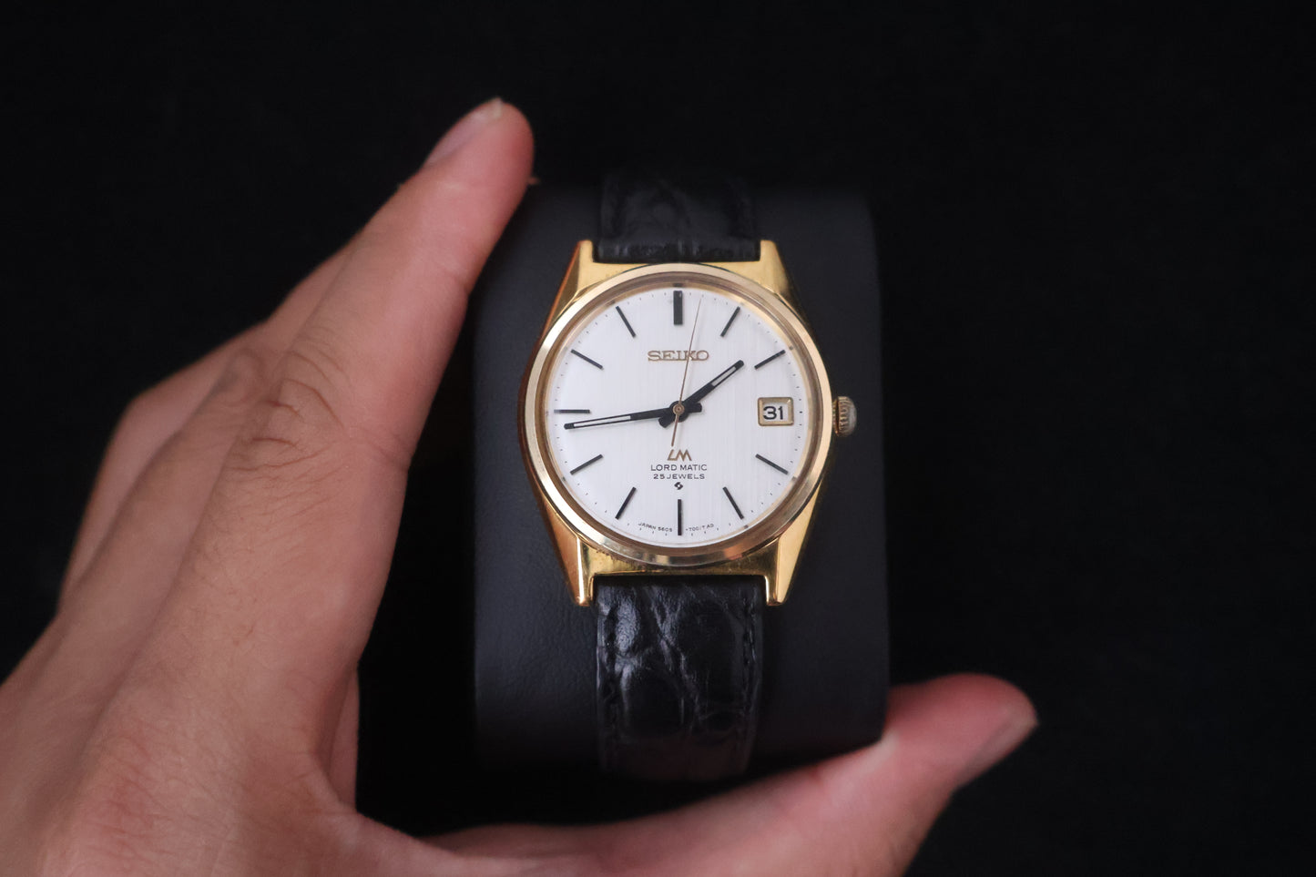 (SERVICED) Rare Vintage 1969 Seiko Lord Matic LM SGP 25 Jewels 5605-7020
