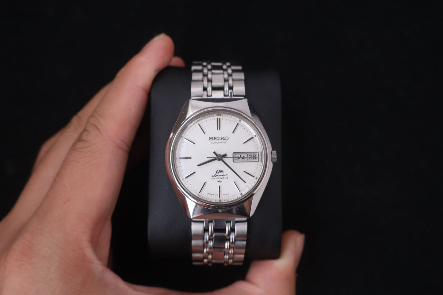 (SERVICED) Rare Vintage 1971 Seiko Lord Matic LM Special 23 Jewels 5206-6050