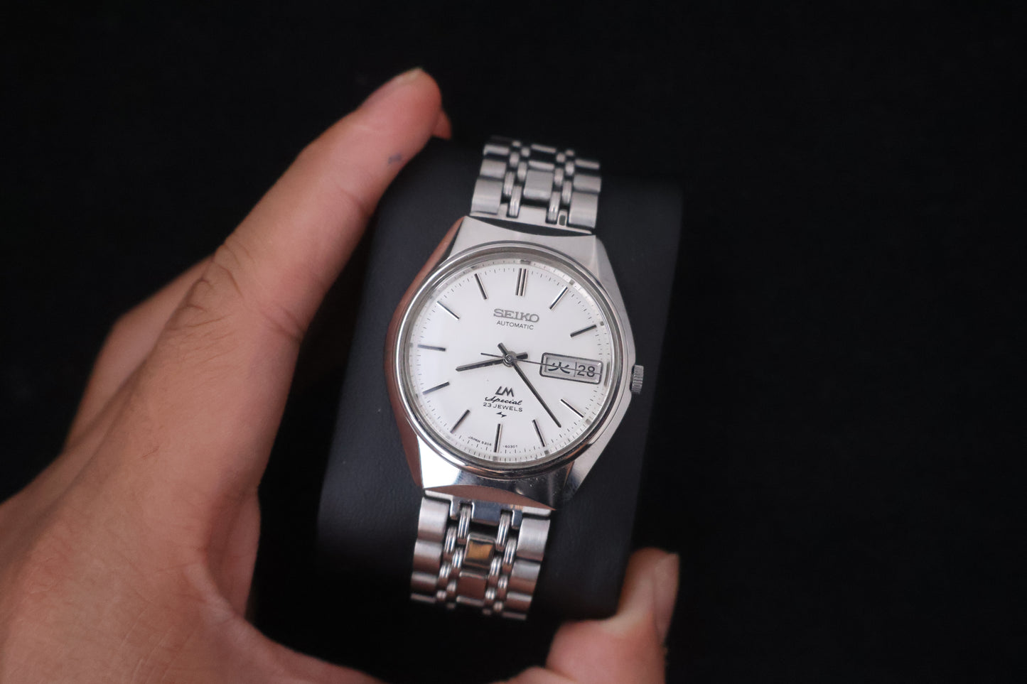(SERVICED) Rare Vintage 1971 Seiko Lord Matic LM Special 23 Jewels 5206-6050