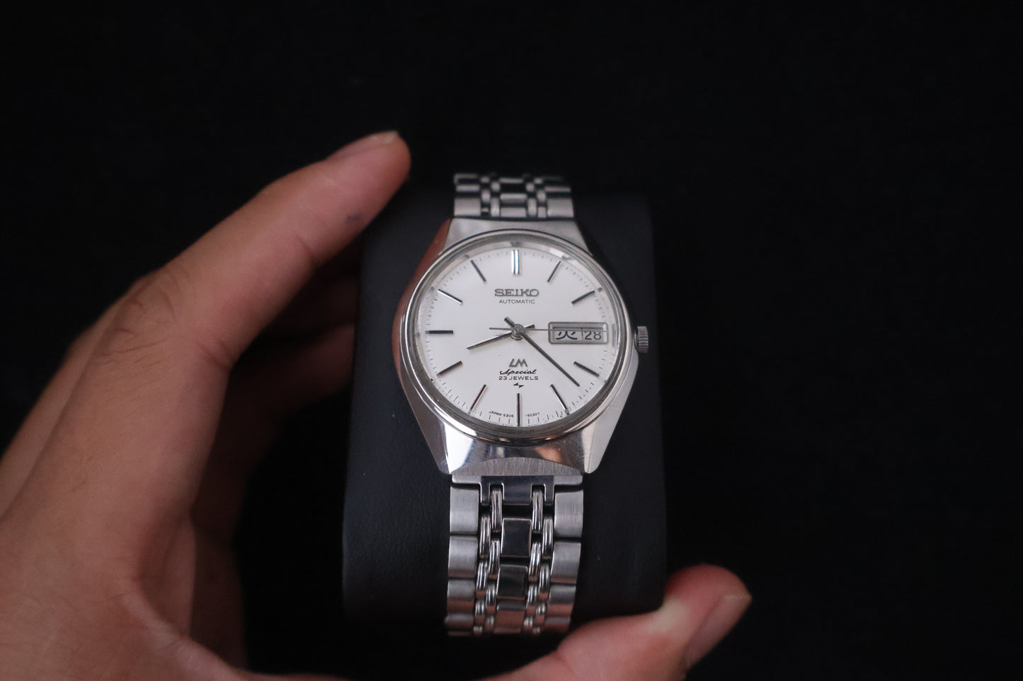 (SERVICED) Rare Vintage 1971 Seiko Lord Matic LM Special 23 Jewels 5206-6050