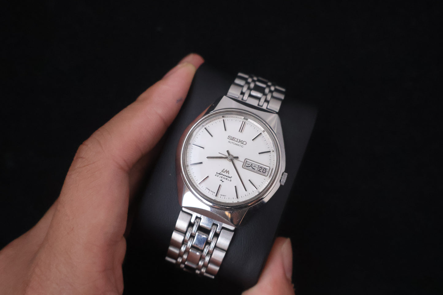 (SERVICED) Rare Vintage 1971 Seiko Lord Matic LM Special 23 Jewels 5206-6050