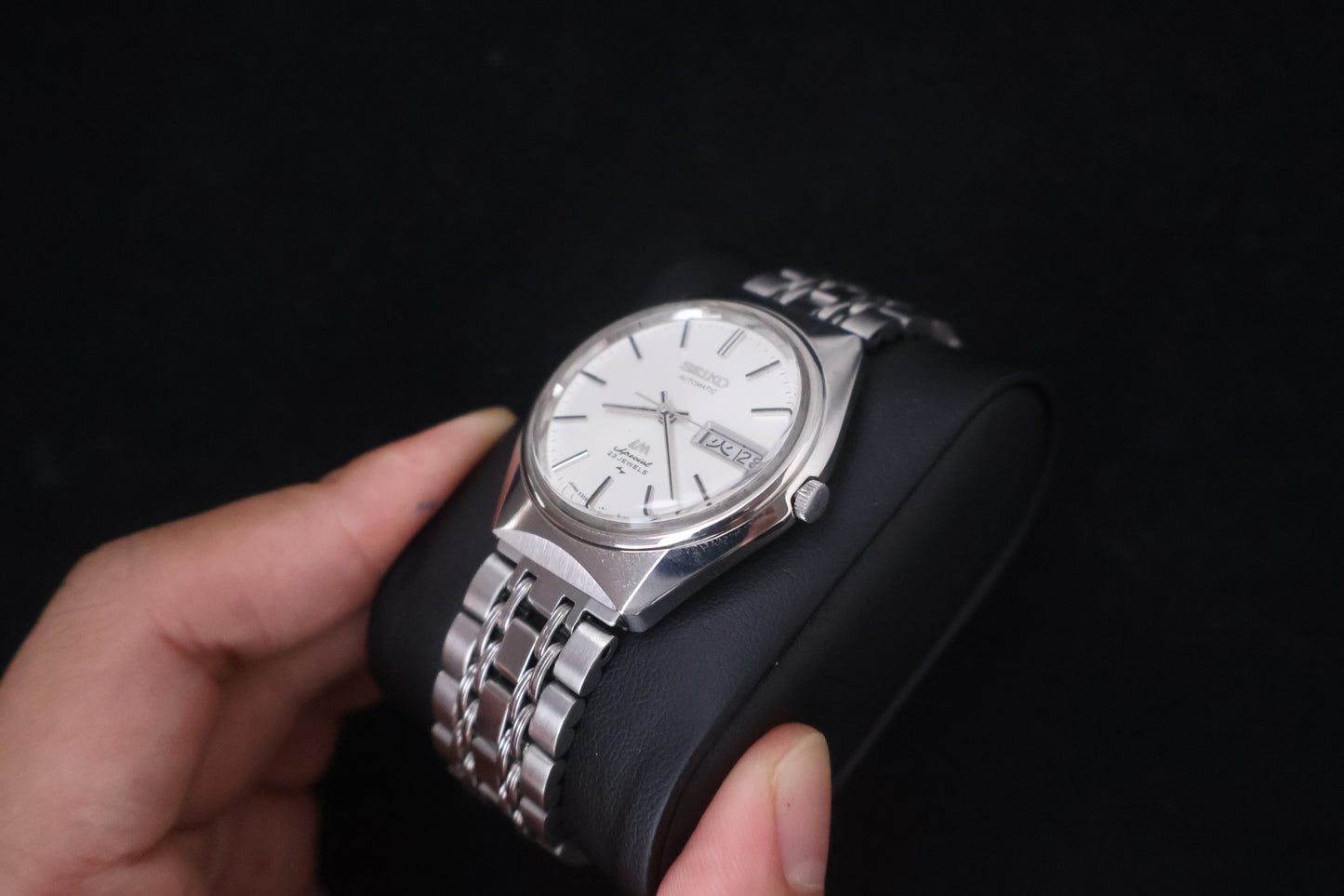 (SERVICED) Rare Vintage 1971 Seiko Lord Matic LM Special 23 Jewels 5206-6050