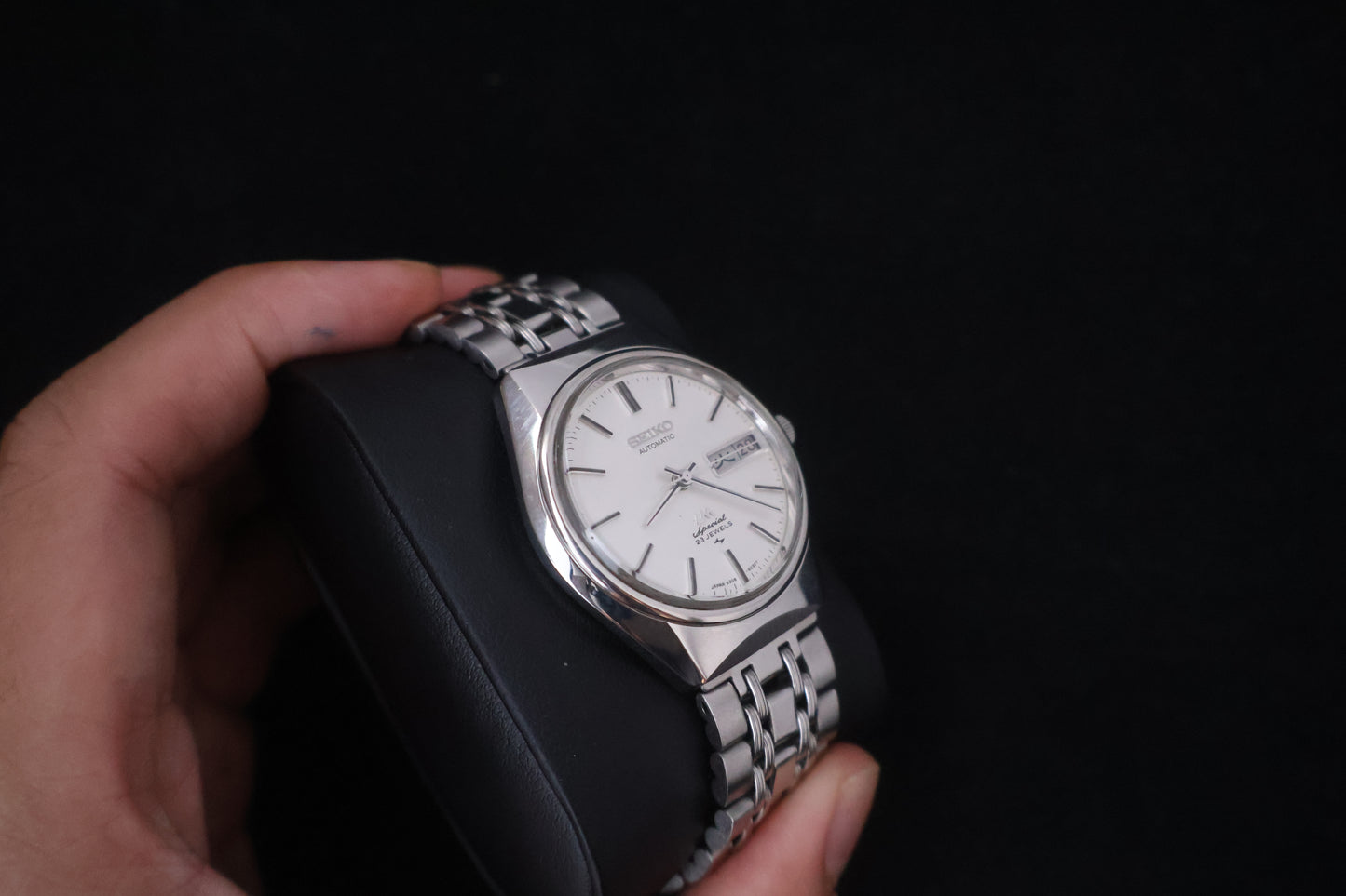 (SERVICED) Rare Vintage 1971 Seiko Lord Matic LM Special 23 Jewels 5206-6050