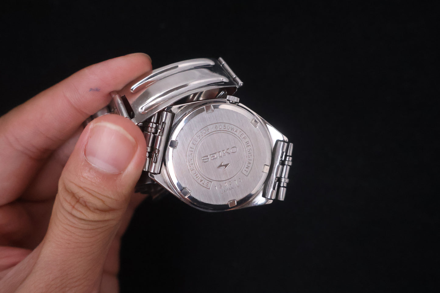 (SERVICED) Rare Vintage 1971 Seiko Lord Matic LM Special 23 Jewels 5206-6050