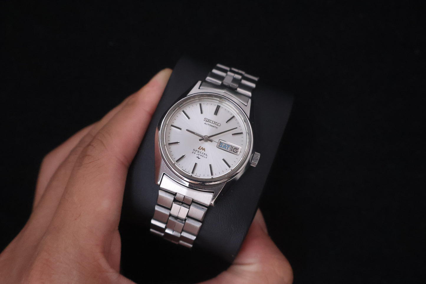 (SERVICED) Rare Vintage 1975 Seiko Lord Matic Special 23 Jewels 5216-7080