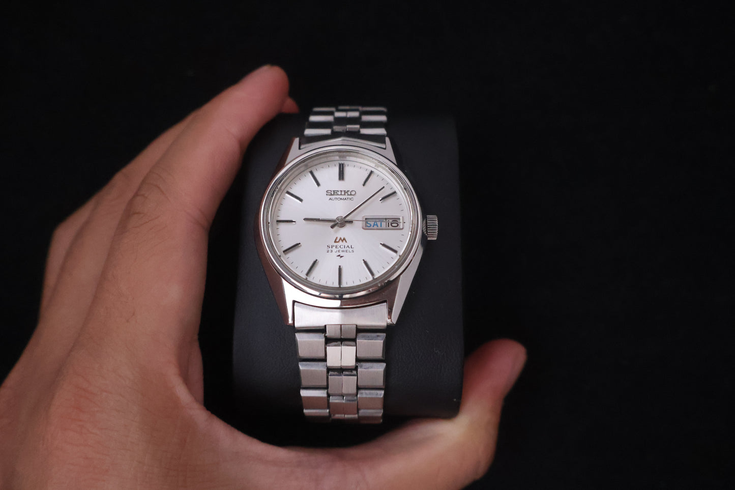 (SERVICED) Rare Vintage 1975 Seiko Lord Matic Special 23 Jewels 5216-7080