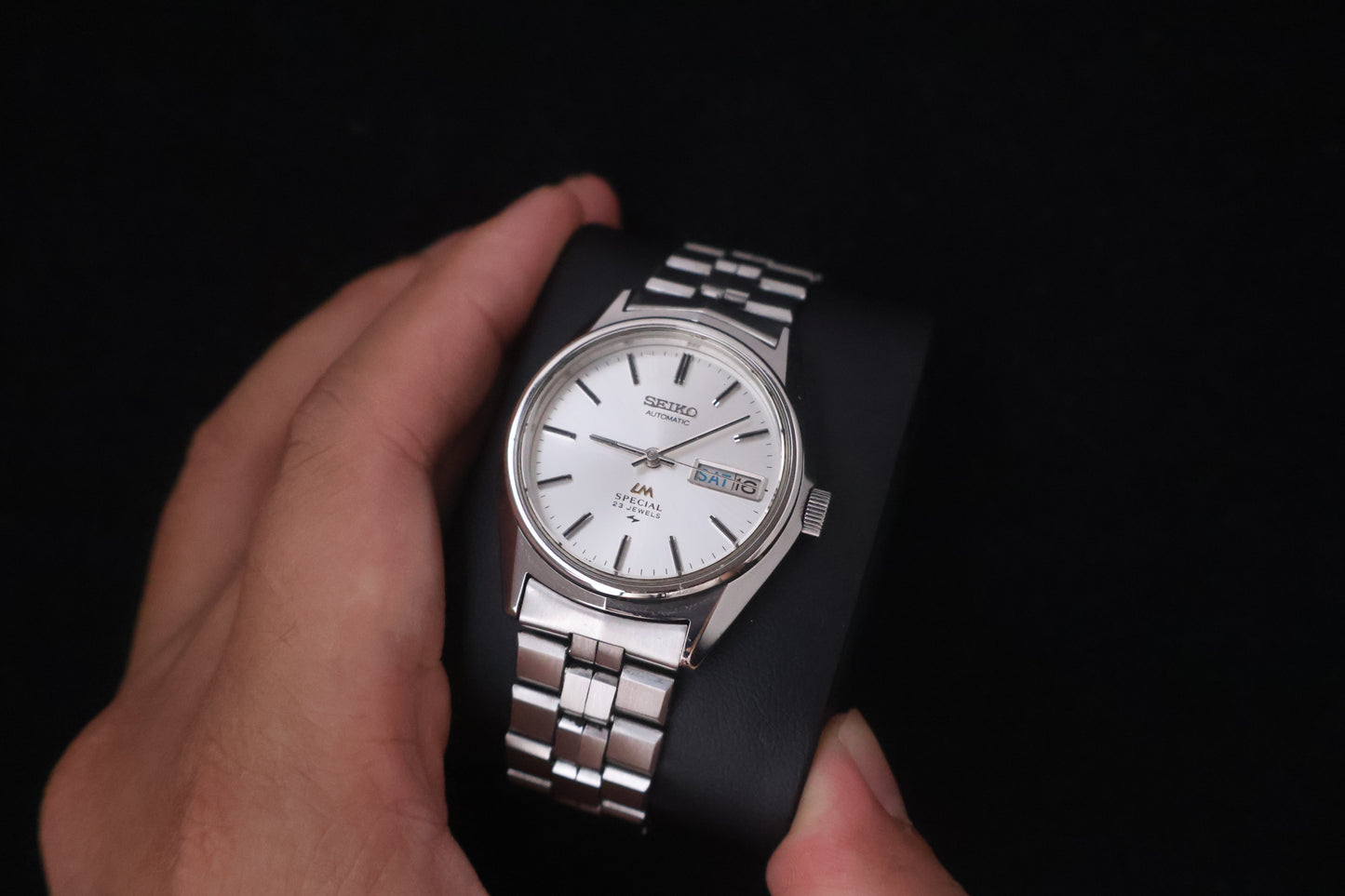 (SERVICED) Rare Vintage 1975 Seiko Lord Matic Special 23 Jewels 5216-7080