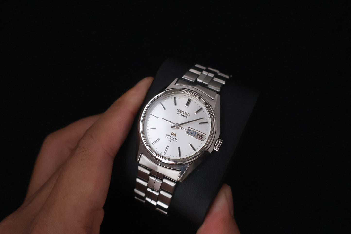 (SERVICED) Rare Vintage 1975 Seiko Lord Matic Special 23 Jewels 5216-7080