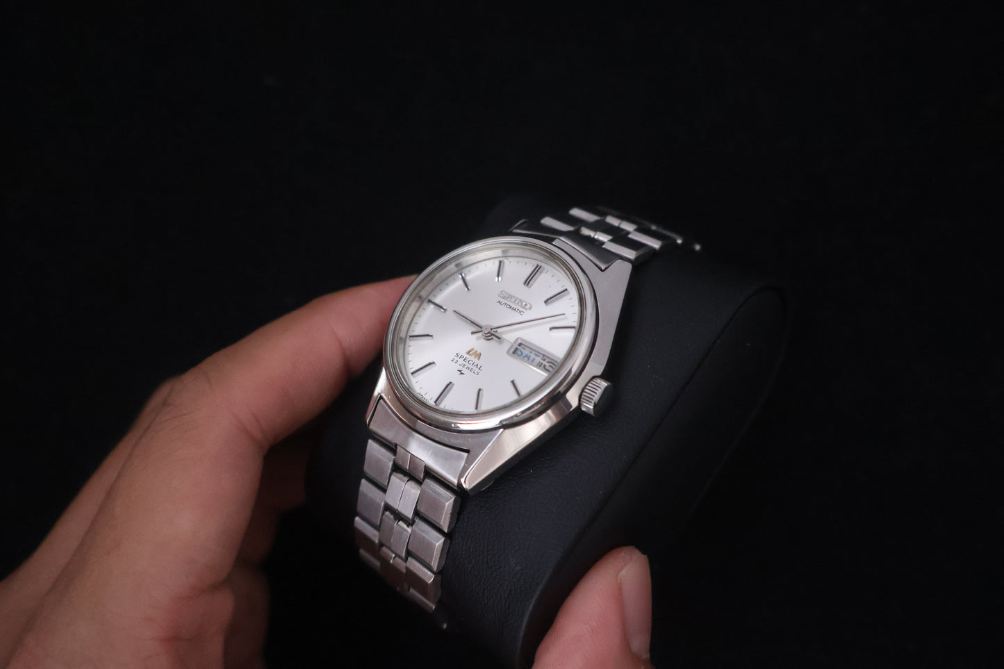 (SERVICED) Rare Vintage 1975 Seiko Lord Matic Special 23 Jewels 5216-7080