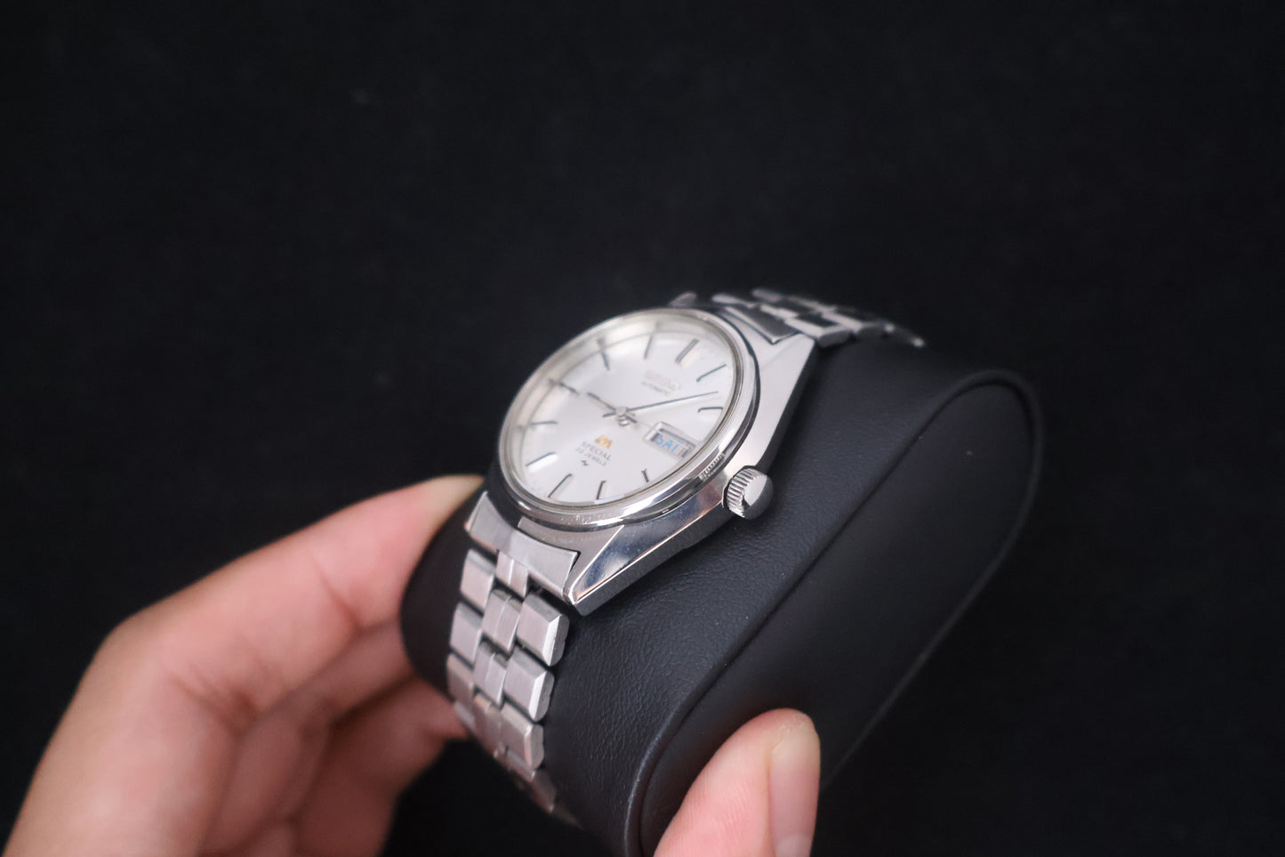 (SERVICED) Rare Vintage 1975 Seiko Lord Matic Special 23 Jewels 5216-7080