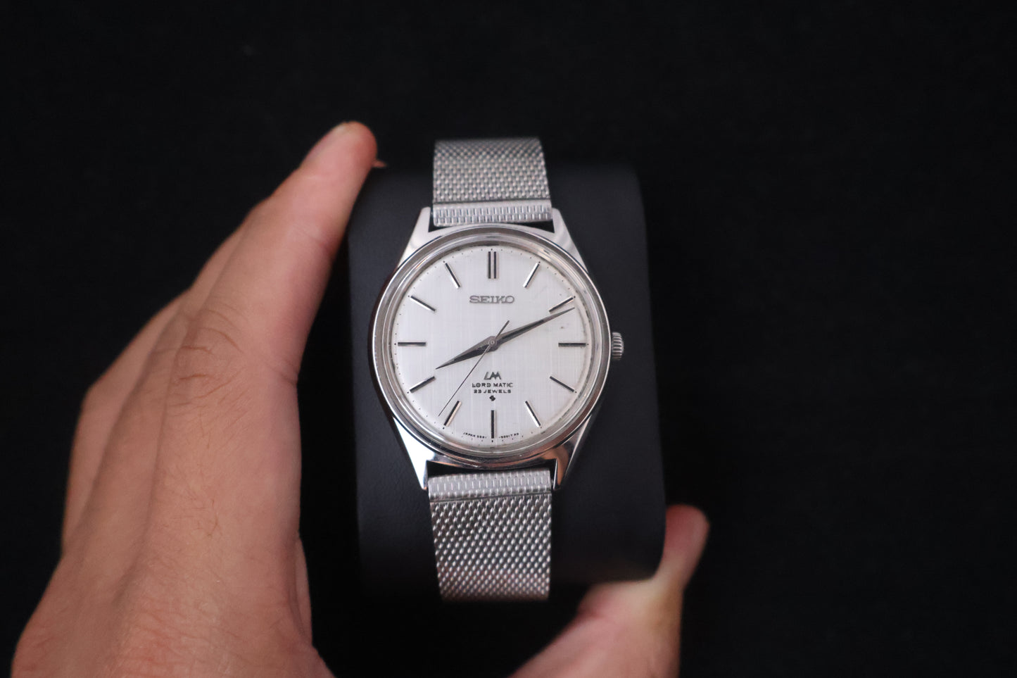 (SERVICED) Rare Vintage 1969 Seiko Lord Matic LM 23 Jewels 5601-9000