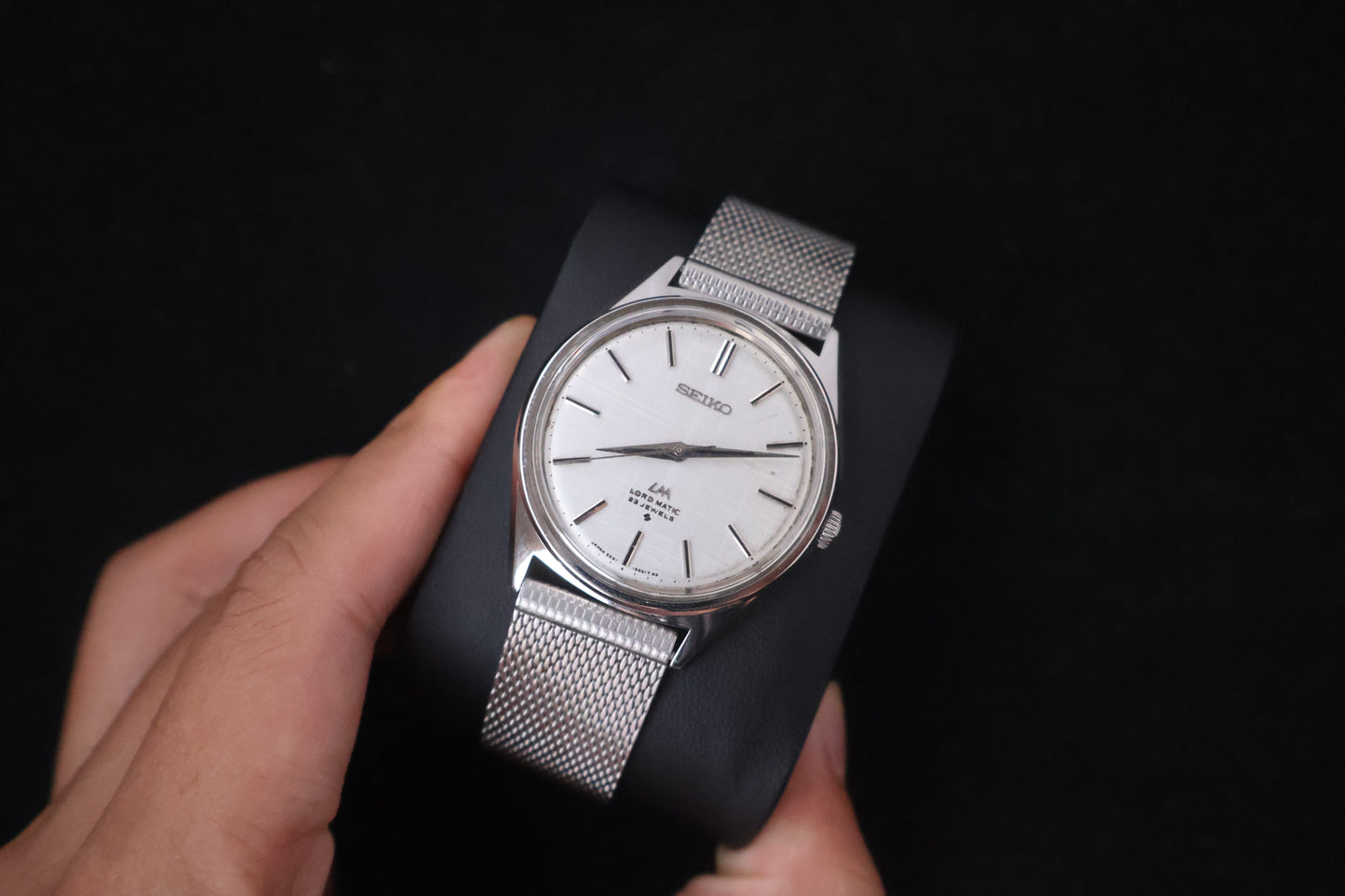 (SERVICED) Rare Vintage 1969 Seiko Lord Matic LM 23 Jewels 5601-9000