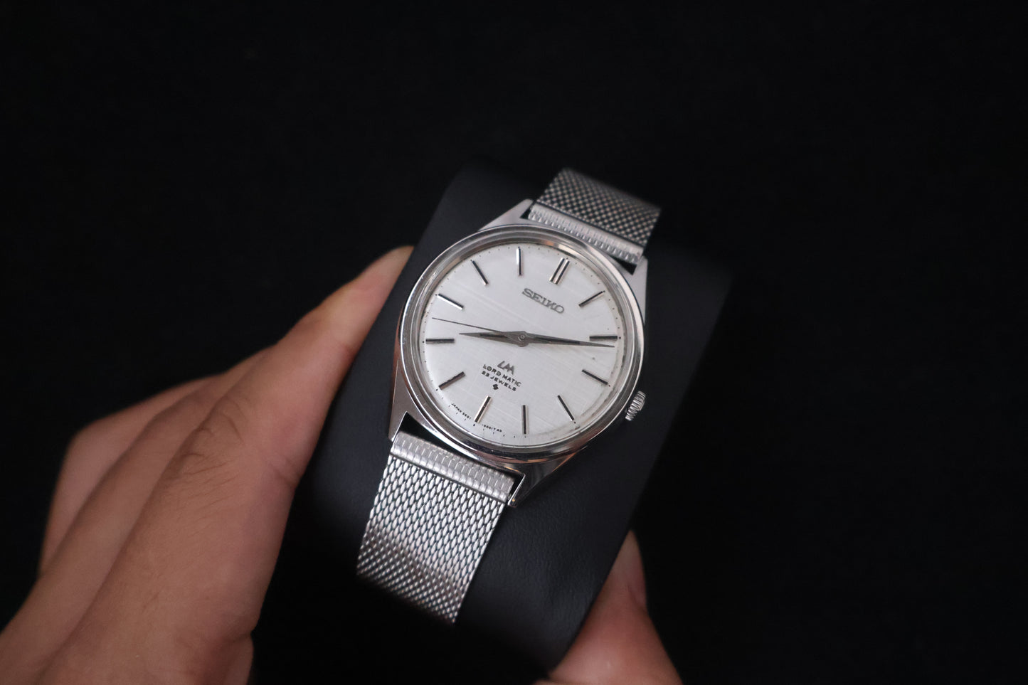 (SERVICED) Rare Vintage 1969 Seiko Lord Matic LM 23 Jewels 5601-9000