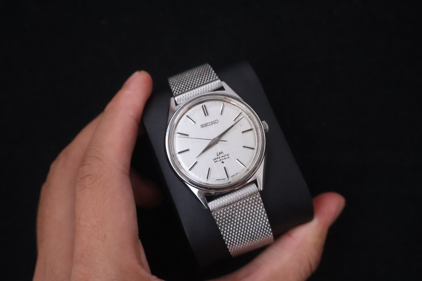 (SERVICED) Rare Vintage 1969 Seiko Lord Matic LM 23 Jewels 5601-9000
