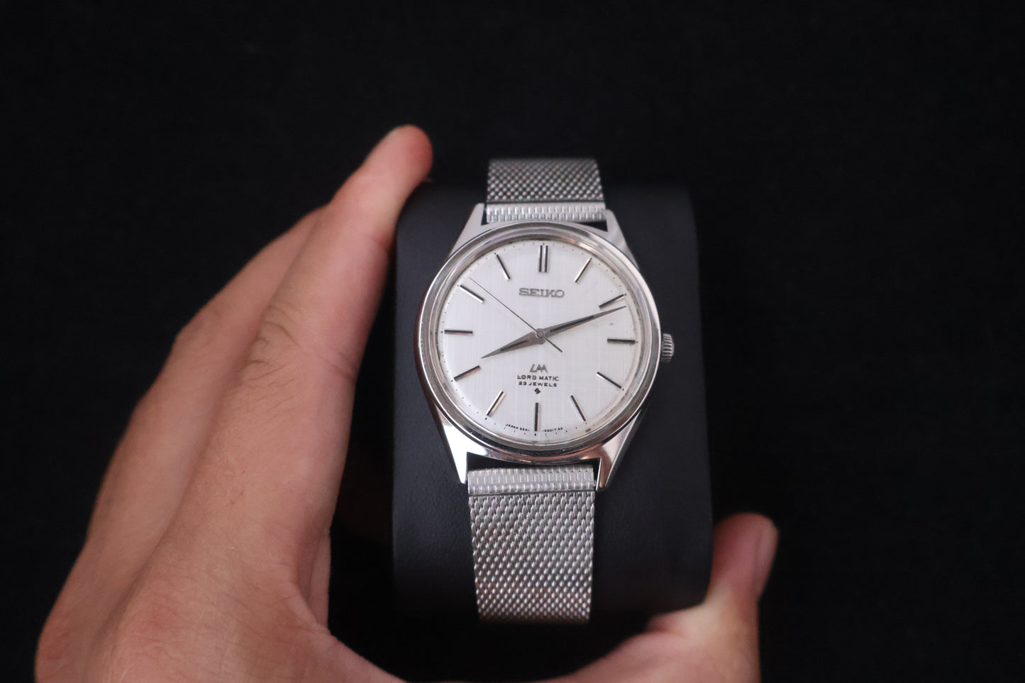 (SERVICED) Rare Vintage 1969 Seiko Lord Matic LM 23 Jewels 5601-9000