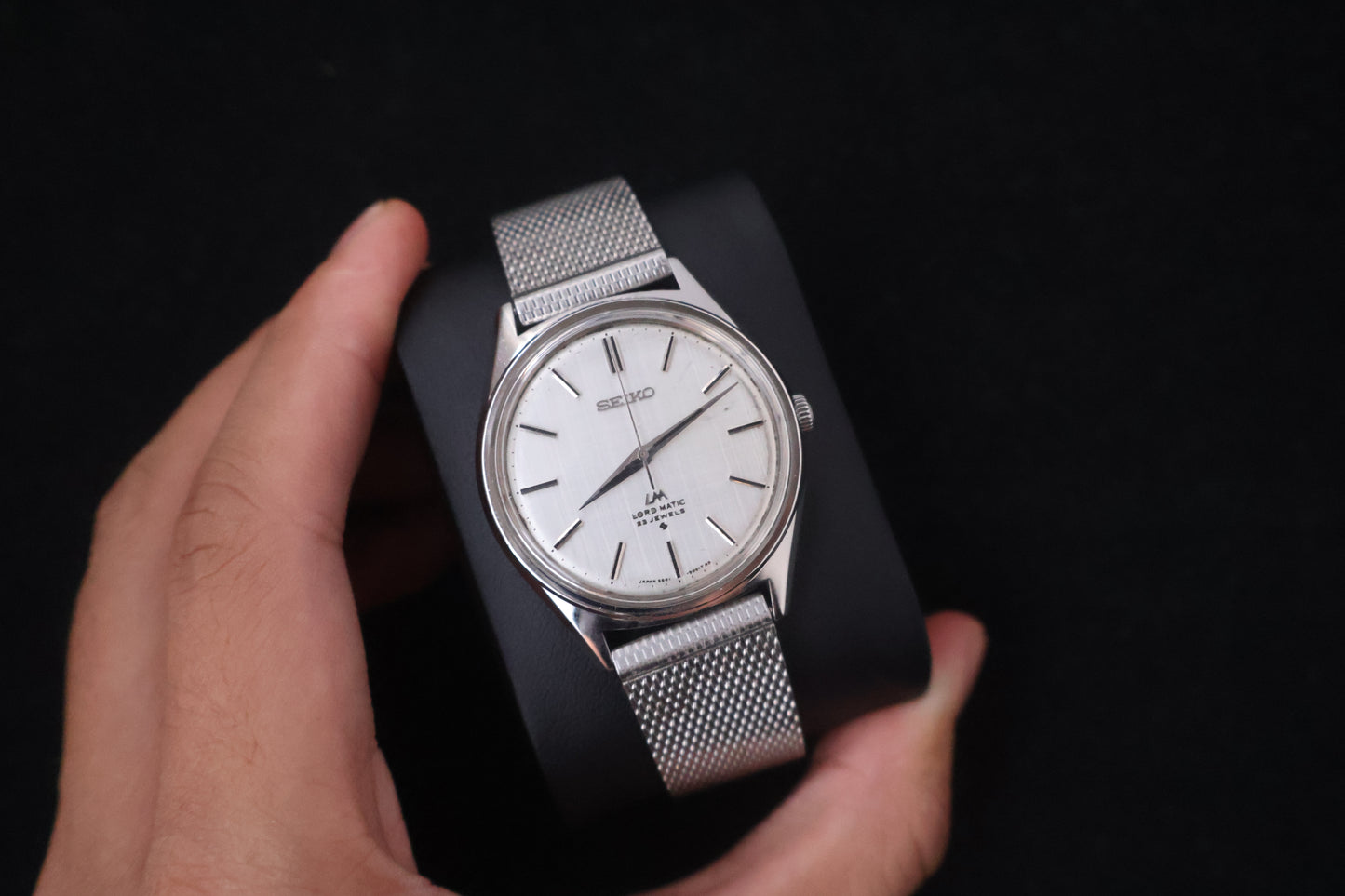 (SERVICED) Rare Vintage 1969 Seiko Lord Matic LM 23 Jewels 5601-9000