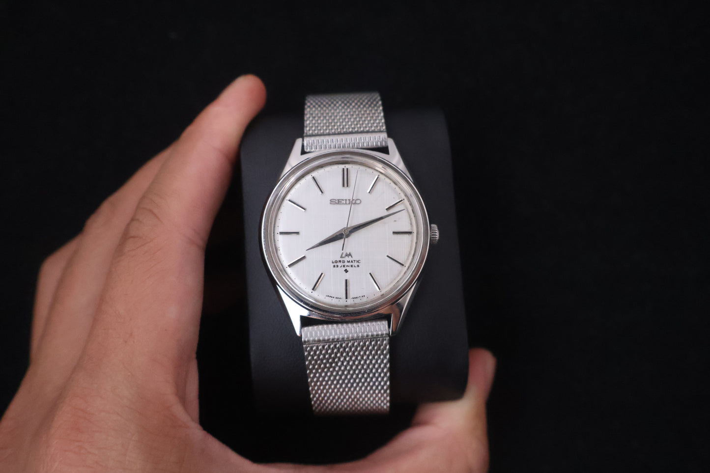 (SERVICED) Rare Vintage 1969 Seiko Lord Matic LM 23 Jewels 5601-9000