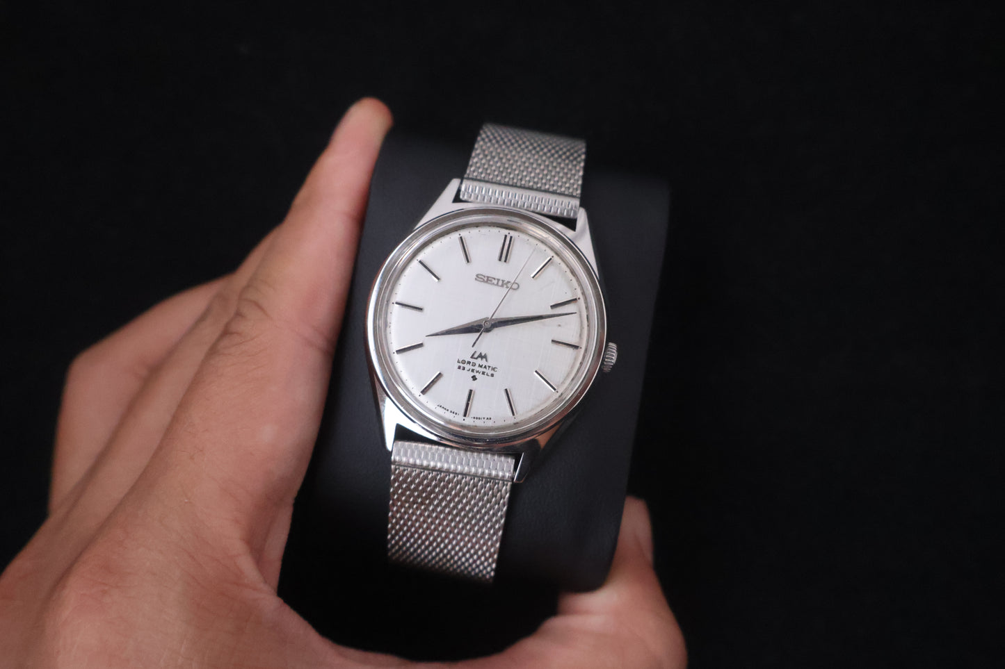 (SERVICED) Rare Vintage 1969 Seiko Lord Matic LM 23 Jewels 5601-9000