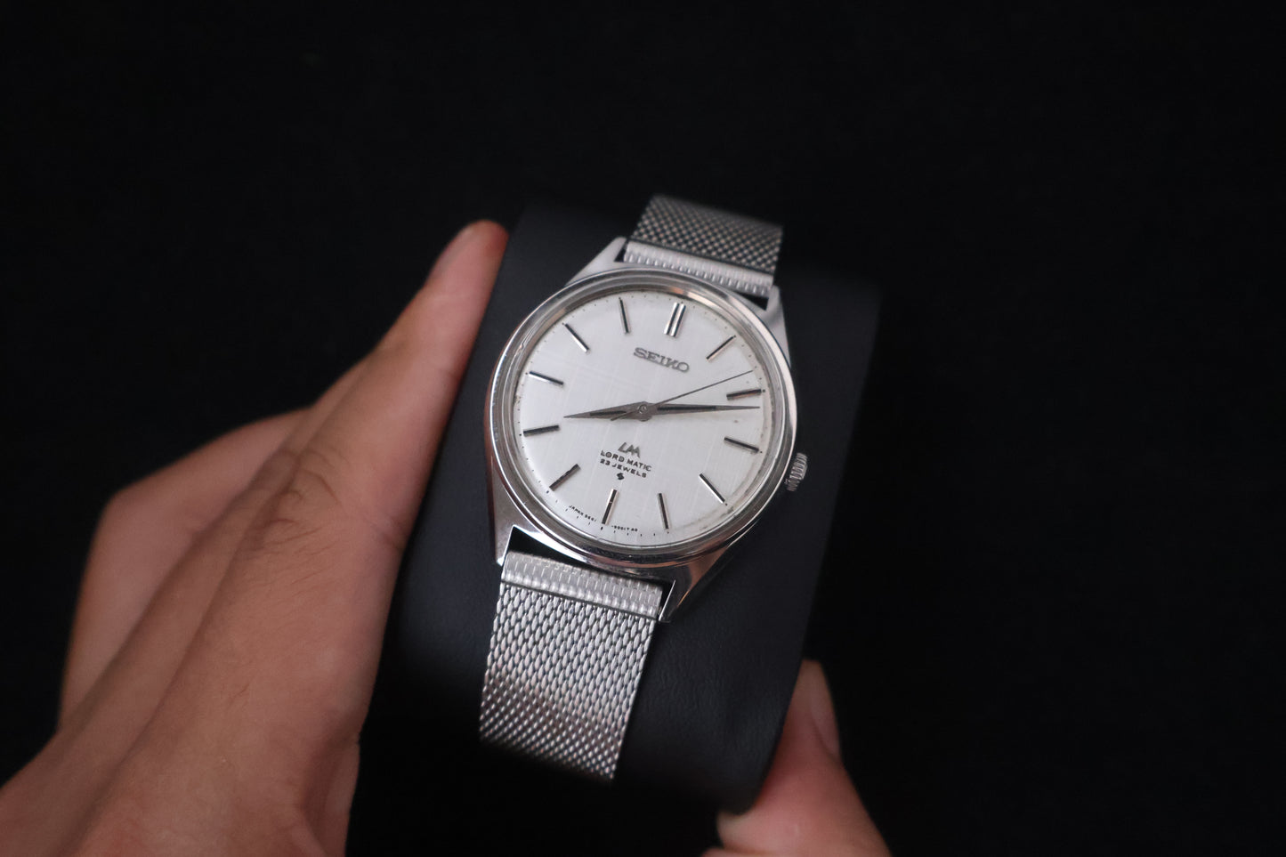 (SERVICED) Rare Vintage 1969 Seiko Lord Matic LM 23 Jewels 5601-9000