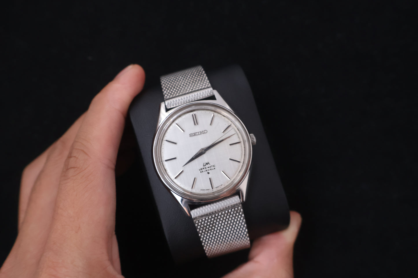 (SERVICED) Rare Vintage 1969 Seiko Lord Matic LM 23 Jewels 5601-9000