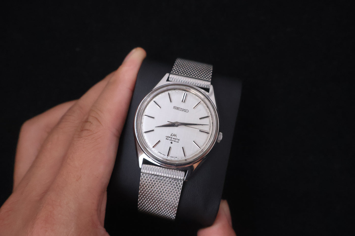 (SERVICED) Rare Vintage 1969 Seiko Lord Matic LM 23 Jewels 5601-9000