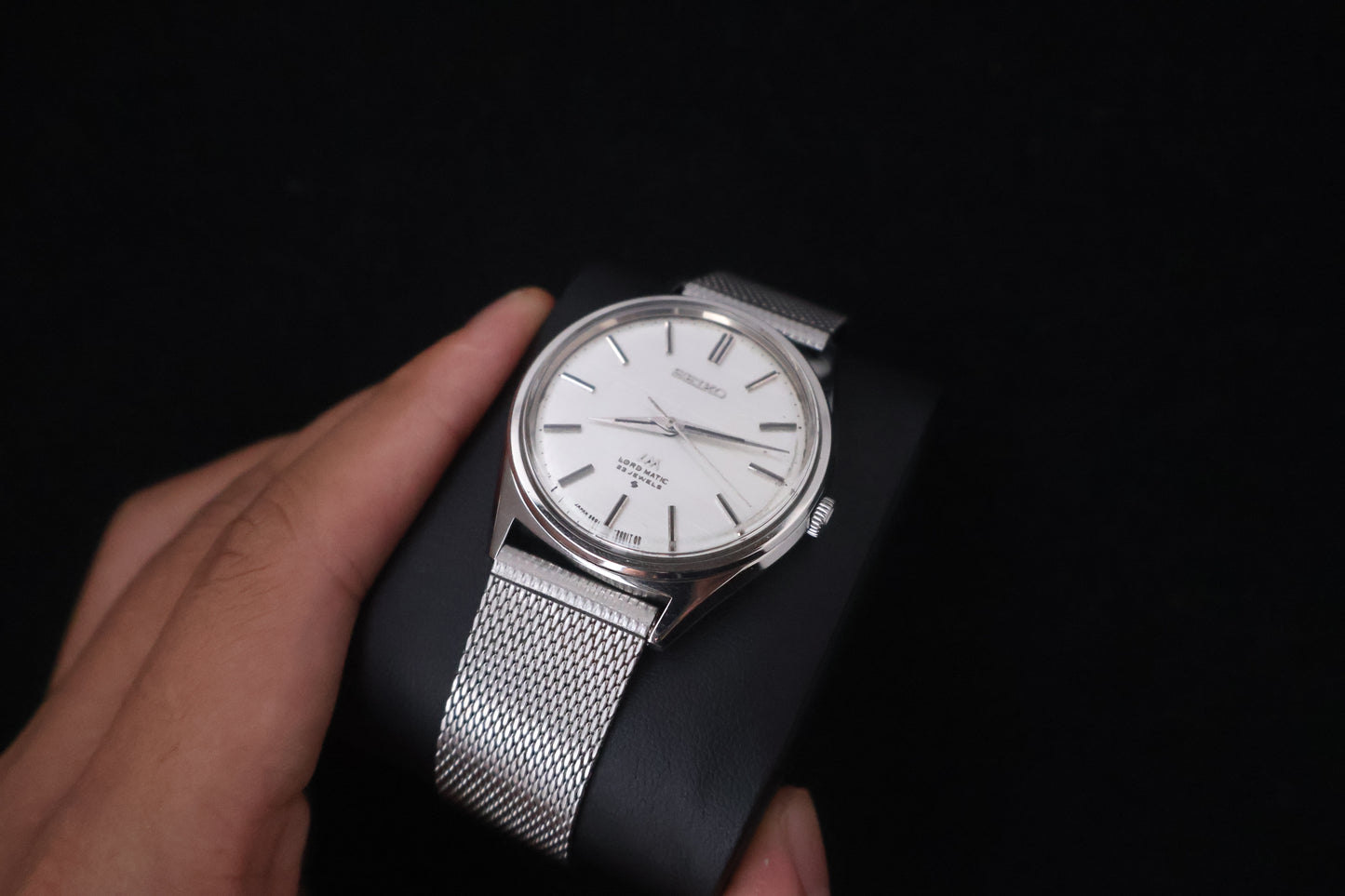 (SERVICED) Rare Vintage 1969 Seiko Lord Matic LM 23 Jewels 5601-9000