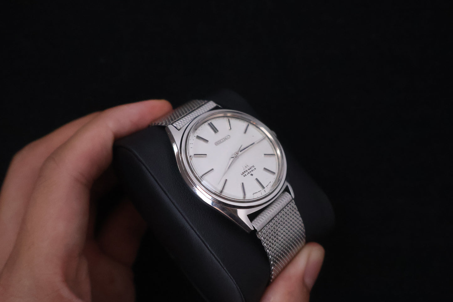 (SERVICED) Rare Vintage 1969 Seiko Lord Matic LM 23 Jewels 5601-9000